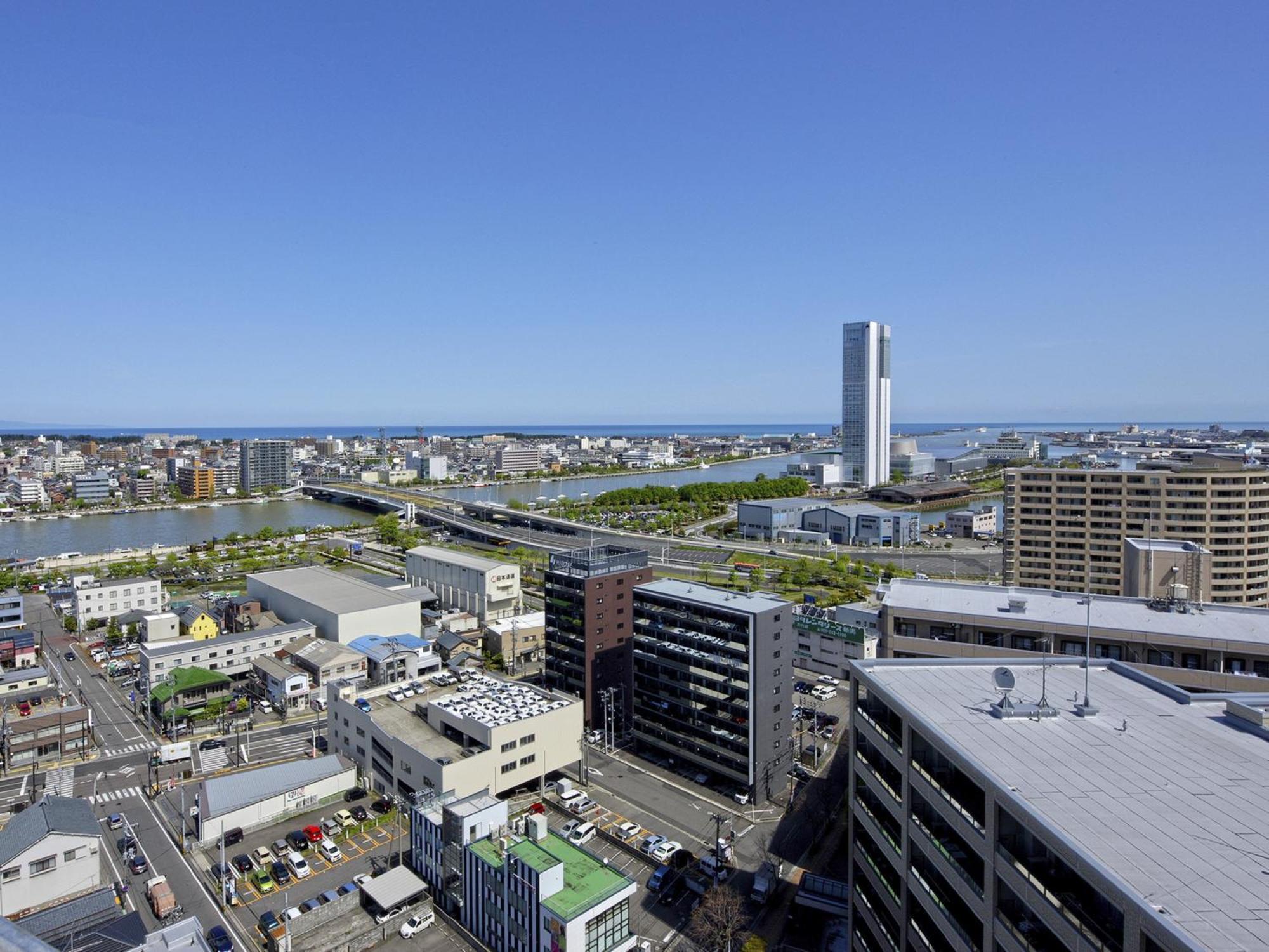 Ana Crowne Plaza Niigata By Ihg Hotel Exterior photo